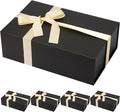 Rinrda 5 Pack Large Black Gift Box, 13.75"x9"x4.5", Gift Boxes by Rinrda