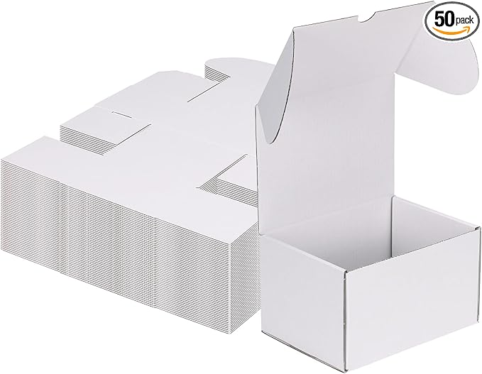 MEBRUDY 7x5x4 Inch Shipping Boxes Pack of 50 by MEBRUDY