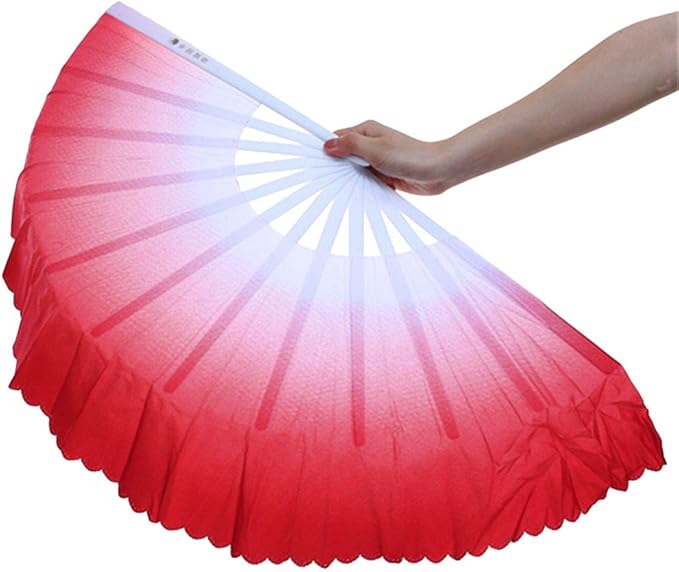 ZooBoo 2Pcs Traditional Chinese Folding Dance Fan - Image 2
