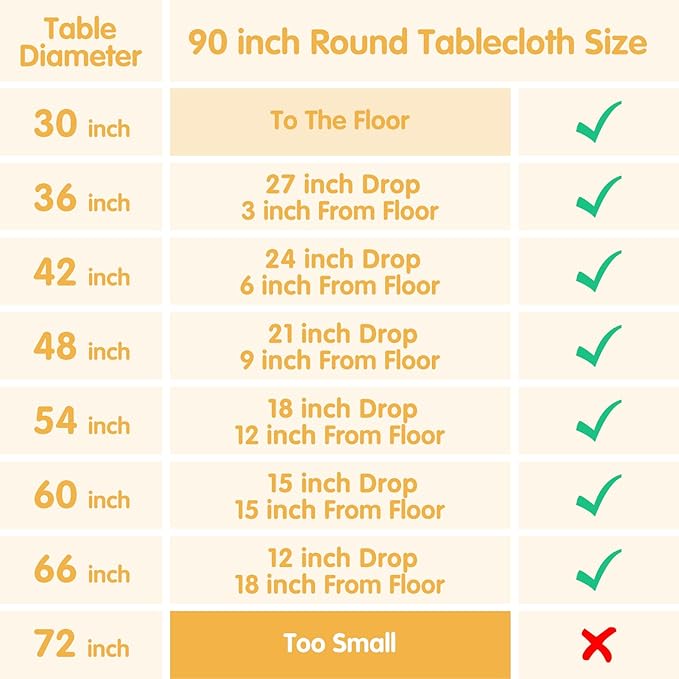BRILLMAX 10 Pack White Round Tablecloths 90 Inch - Image 6