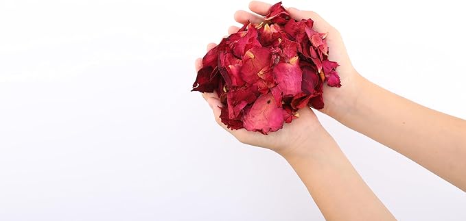 Dried Flower Red Rose Biodegradable Confetti - Image 9