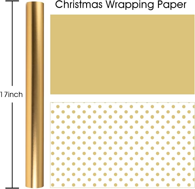 Garbendy Gift Wrapping Paper Roll-Solid Color Pearly-Lustre Paper, Valentine's - Image 7