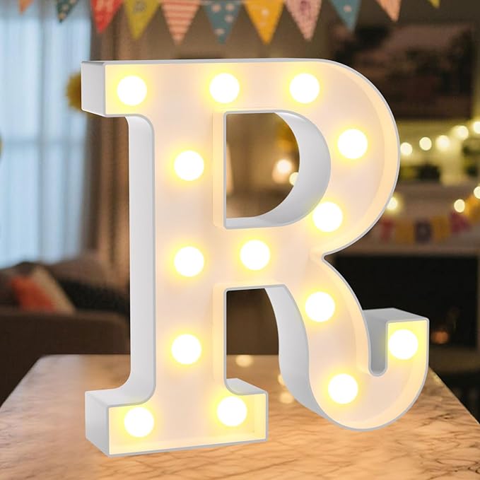 LED Marquee Light Up Letters Sign by NANXU
