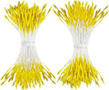 HAHIYO 1000Pcs 1mm Yellow Pearl Double Head Flower Pistil by HAHIYO