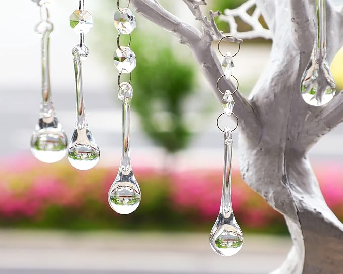 H&D 10pcs 5.3" Crystal Raindrop - Image 7