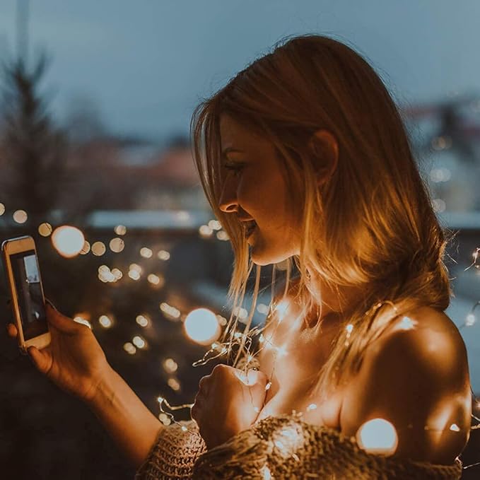 Photo Clip String Light - 33Ft 100LED Fairy Lights - Image 7