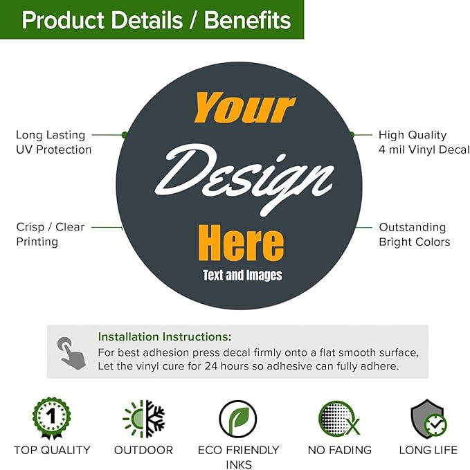 Custom Stickers for Weddings, Birthdays & Businesses - Image 4
