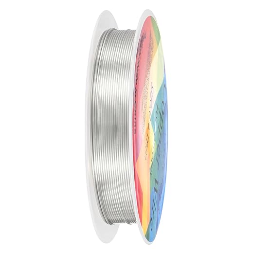 0.6 mm/22 Gauge Copper Wire for Jewelry Making, 13.1FT Copper Beading Craft by MMETERXITY