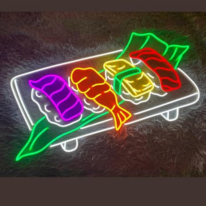 Japanese Sushi Neon Sign, Japanese Sushi Led Sign, Custom Neon Sign, Japanese - Image 4