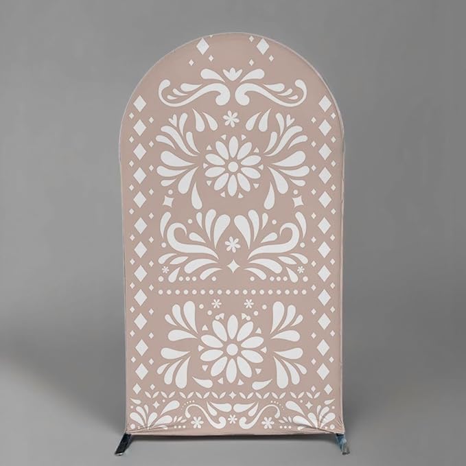 Mexico Theme Arch Stand Covers Fiesta Wedding Party Elastic Fabric Background - Image 3
