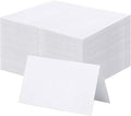 120 Pcs Premium Place Cards, 2x3.5in Small Tent Cards, Blank Fillable Banquet by Toncoo