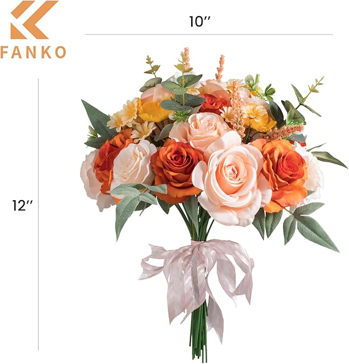 FANKO Rose Artificial Flowers Combo - Image 7