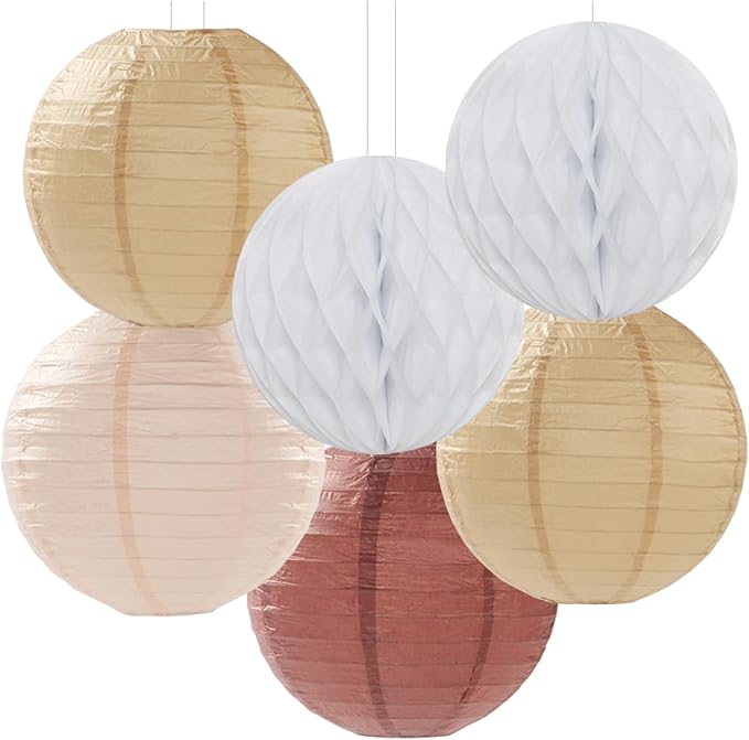 Boho Baby-Shower Party-Decorations Streamers-Lanterns - Image 3