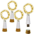NeoJoy Wine Cork Lights, Rechargeable Bottle Fairy String Lights by NeoJoy