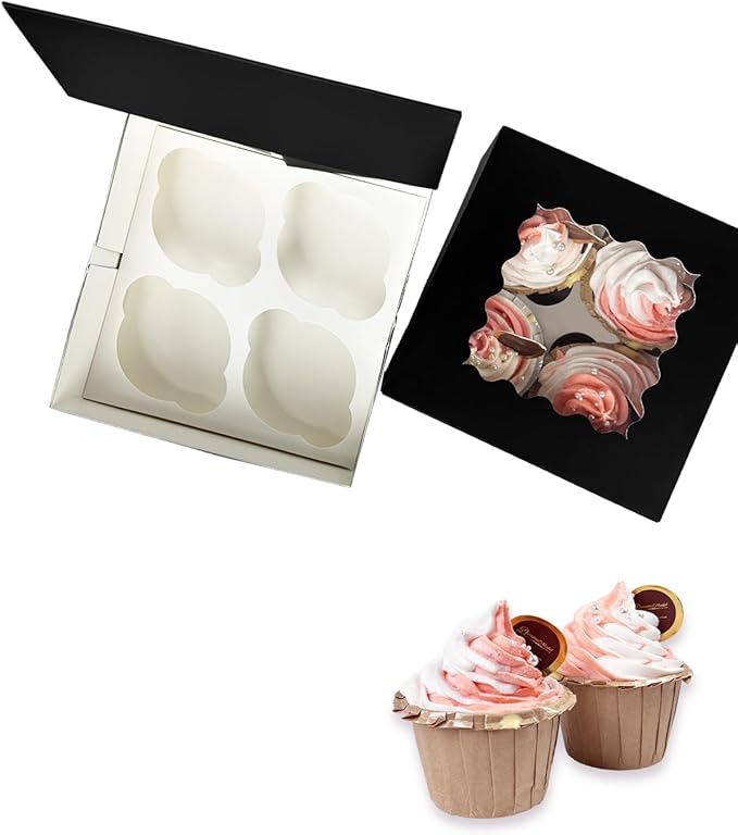 Bakepacker Auto-pop up 4 Cupcake Boxes - Image 2
