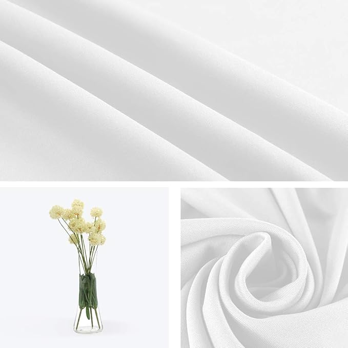 10x12ft White Backdrop for Photography, Polyester White Screen - Image 6