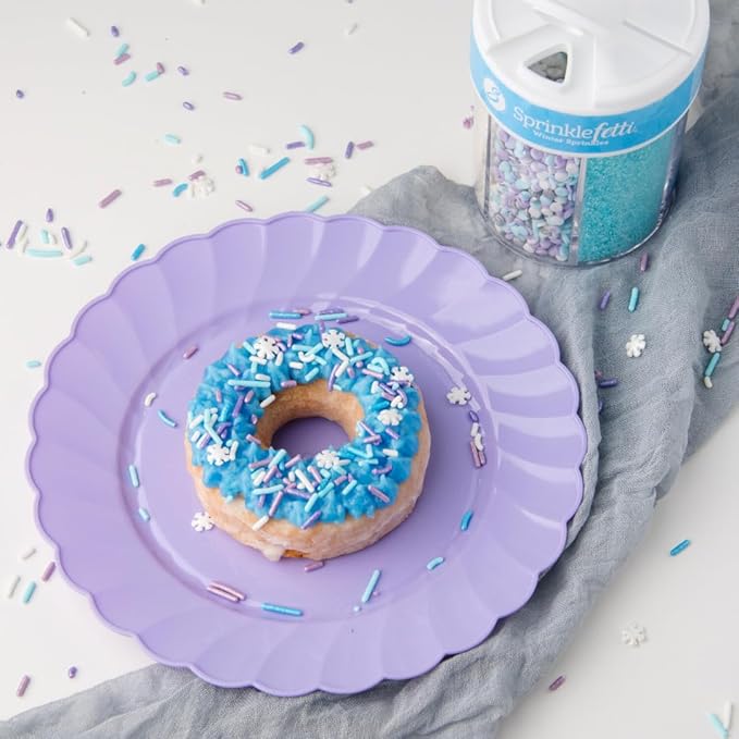Sweets Indeed Winter Sprinkles – 6.75 oz | Frozen Snowflake Sprinkles - Image 7