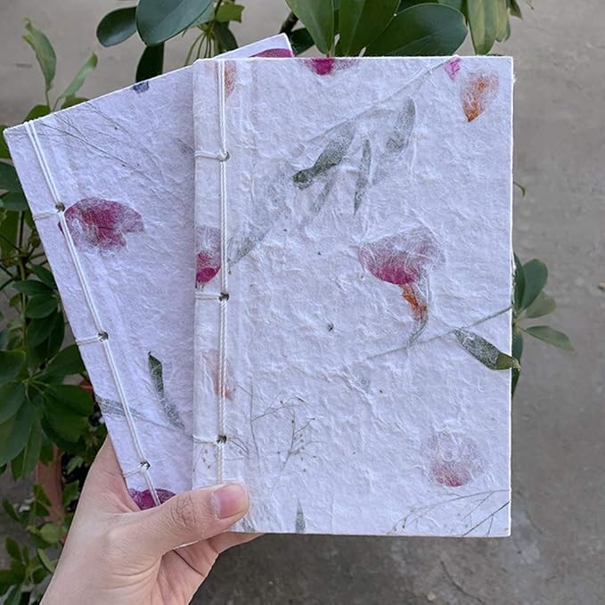 8 Types 46pcs Real Dried Pressed Flowers Leaf Plant Herbarium - Image 5