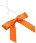 Bright Creations 100 Pack Orange Twist Tie Bows by BrightCreations