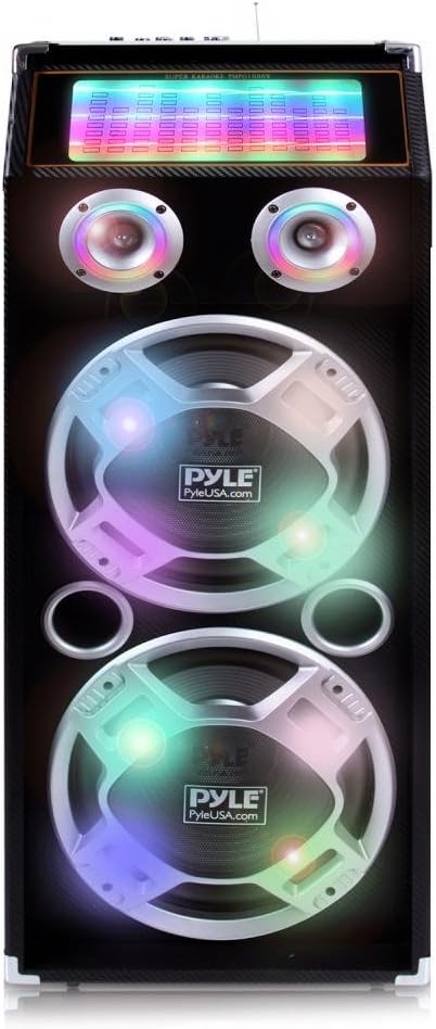 Pyle Wireless Active PA Speaker System - 1000W Portable High Powered Bluetooth - Image 2