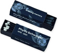 Customizable Funeral Matchboxes – Set of 10 – Memorial Design – Colorful by ChandlerStudio