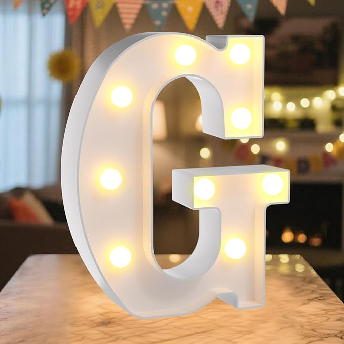 LED Marquee Light Up Letters Sign by NANXU
