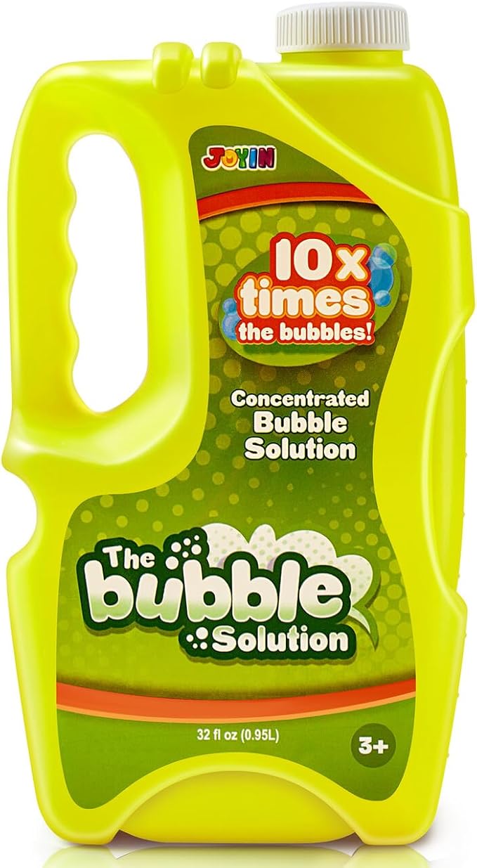 JOYIN 32 oz Bubble Solution Refills, Concentrated Solution by JOYIN