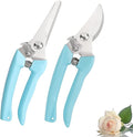 Leize Flower Scissors Set, 2 Pack Premium Thickened Stainless Steel Floral by Leize