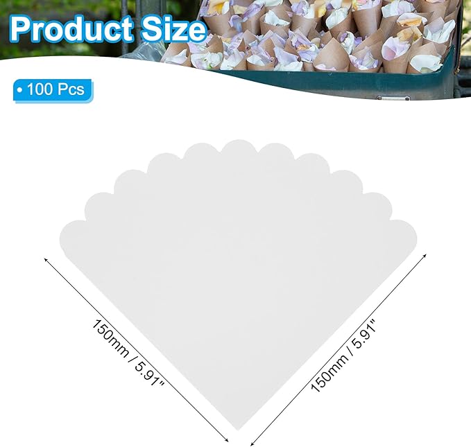 PATIKIL Wedding Confetti Cones - Image 2