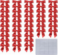 2.5" Hgzgch Red Satin Ribbon Bow by Unknown