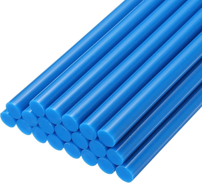 uxcell 20pcs Hot Glue Sticks for Glue Gun 7mm/0.28-inch x 8-inch Mini Hot Melt by uxcell