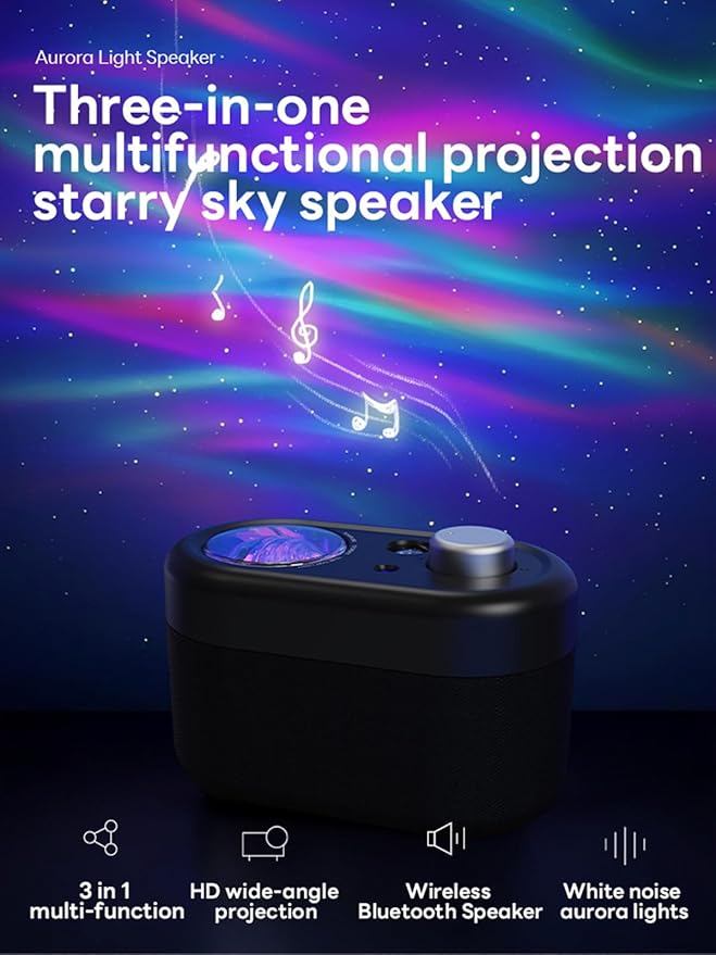 Northern Lights Projector, 7 Colors Galaxy Projector - Image 6