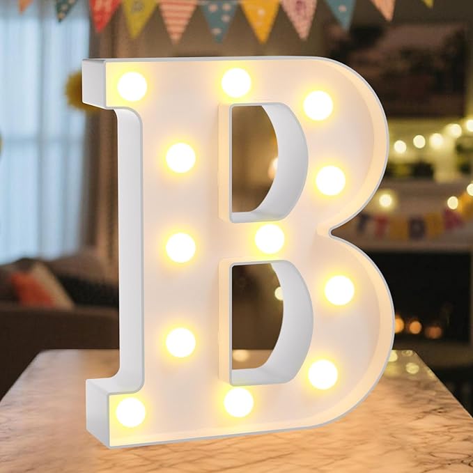 LED Marquee Light Up Letters Sign by NANXU