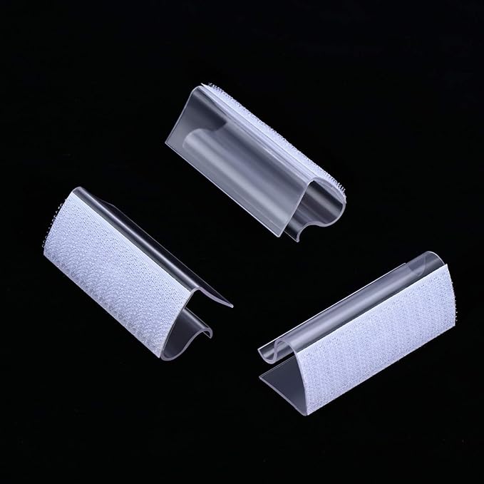 Boao 50 Pieces Table Skirting Clips EC Model Tablecloth Clips - Image 4