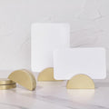 UNIQOOO 10 Set 2" Arch Gold Birch Wood Stand by UNIQOOO