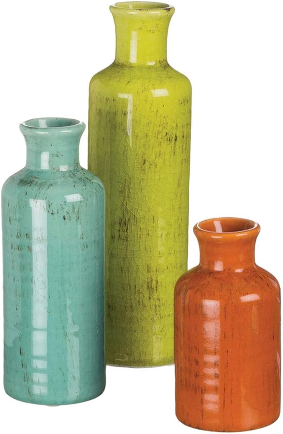 Sullivans Vase Set, Farmhouse Decor, Vases by Sullivans