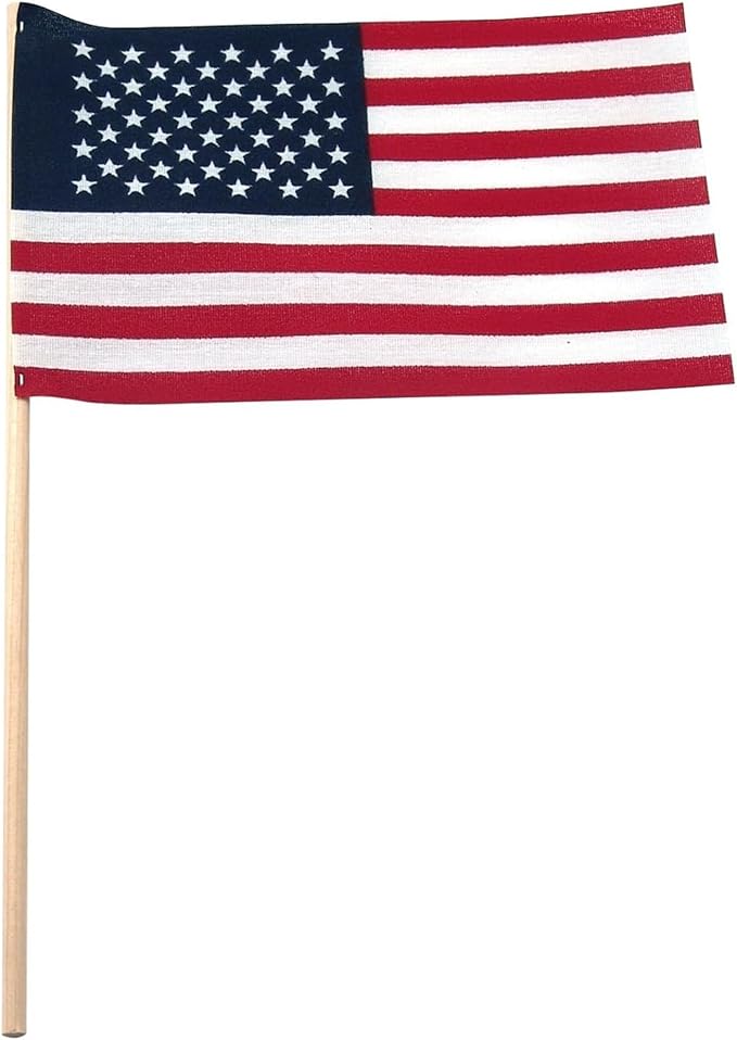Super Tough Small American Stick Flags 4’’x6’’ by SuperTough