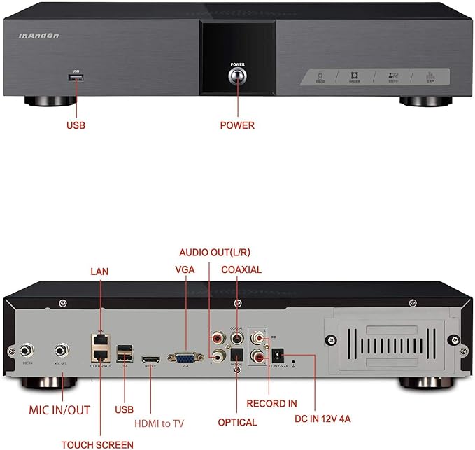 International Version HiFine Karaoke System: KV-V5Max Smart Karaoke Player - Image 3