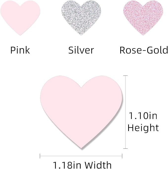 Rose Gold Pink Silver Party Decorations - Image 3