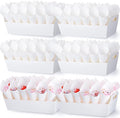 6 Set Wedding Confetti Cone Holder Box Each Includes 30 Pieces of Cone Papers by Fuutreo