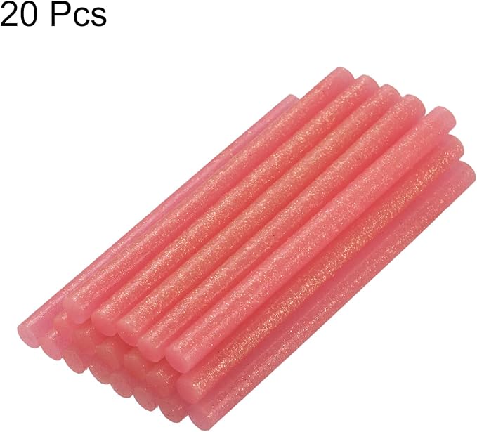 uxcell 20pcs Hot Glue Sticks for Glue Gun 7mm/0.27-inch x 4-inch Mini Hot Melt - Image 3