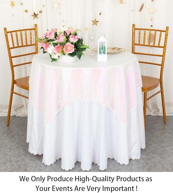 ShinyBeauty Sequin Tablecloth - Image 2