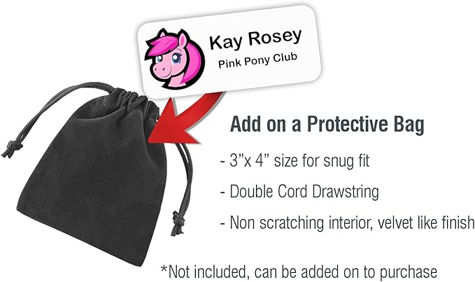 Custom Name Tag with Logo - Image 7