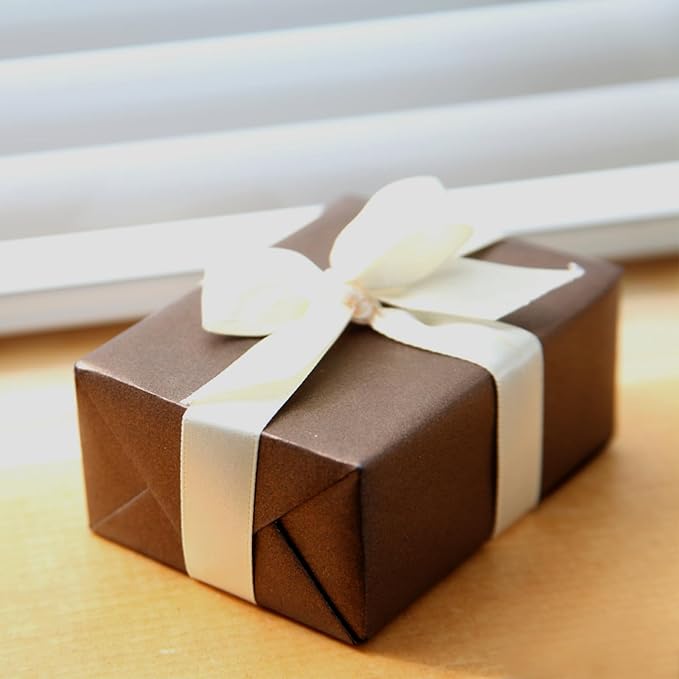 Vanhench 30"×1200" Kraft Wrapping Paper Roll, Bouquet Flower Paper, Chocolate - Image 5