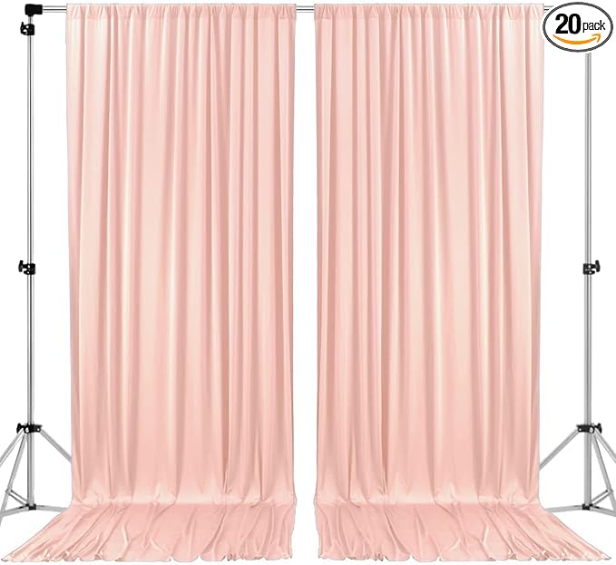 AK TRADING CO. 10 feet Wide x 12 feet Long IFR Polyester Backdrop Drapes by Fabrics%7CEventDecor%7CCrafts%7CUpholsteryFoam