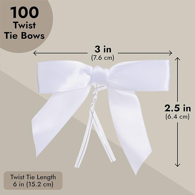 Juvale Twist Tie Bows - Image 4