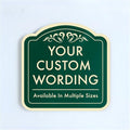 Custom Personalized Metal Signs by SpeedyOrders