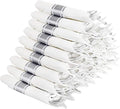 Supernal 60 Pack Silver Plastic Silverware, Pre Rolled Silverware, Premium by supernal