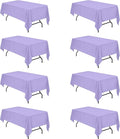 BRILLMAX 8 Pack Lavender Tablecloths by BRILLMAX