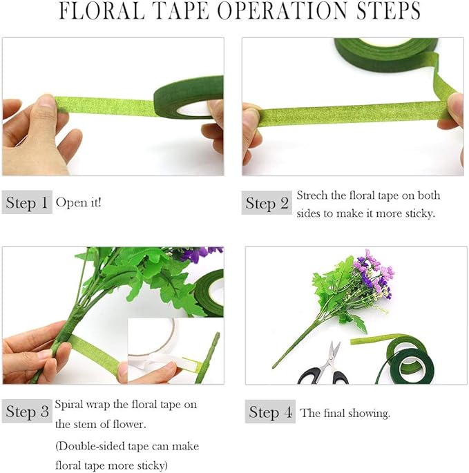 Floral Arrangement Kit, 17 Pieces Flower Tools Include Floral Wire Cutter - Image 4